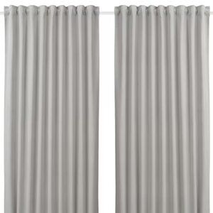 👀 1 x PAIR OF IKEA ANNALOUISA DRAPES in GREY